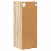 vidaXL H&auml;ngeschrank Sonoma-Eiche 30 x 29,5 x 80 cm Holzwerkstoff