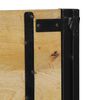 vidaXL Kopfteil 180 cm Massivholz Mango und Eisen