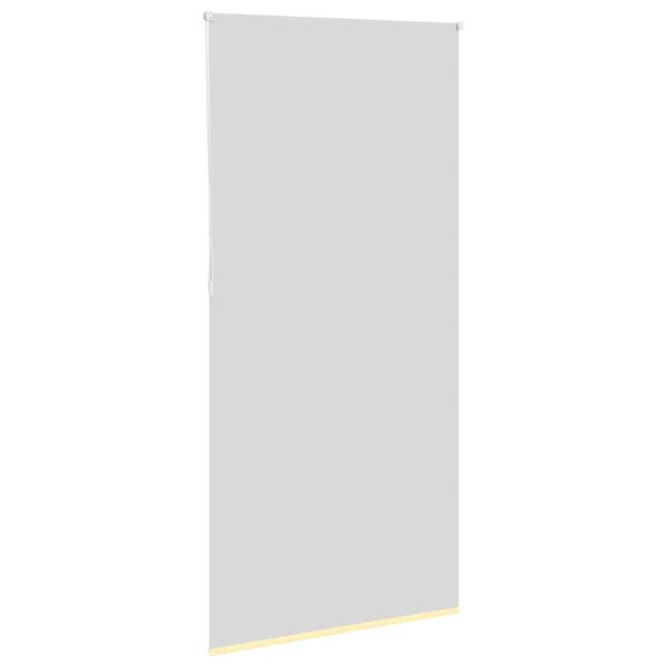 vidaXL Verdunkelungsrollo Gelb 95x230 cm Stoffbreite 90,7 cm Polyester
