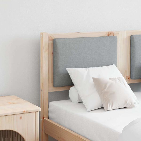 vidaXL Kopfteil Sonstiges Braun 135 cm Massivholz Kiefer