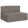 vidaXL Klappsofa Bett Hellgrau 70 x 72 x 60 cm Stoff
