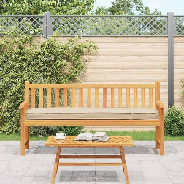 vidaXL Pallet Kissen Set 2 pcs Beige 200 x 40 x 8 cm Oxford Stoff