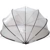 vidaXL Pool-Dome Transparent 430 x 430 x 210 cm PVC