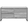 vidaXL TV-Schr&auml;nk Graues Sonoma 100 x 36 x 49.5 cm Holzwerkstoff