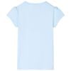 Kinder-T-Shirt Hellblau 104
