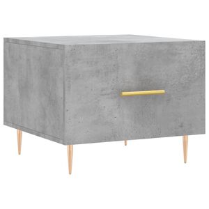 vidaXL Couchtisch Betongrau 50x50x40 cm Holzwerkstoff