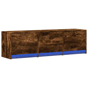 vidaXL TV-Schr&auml;nk Ger&auml;ucherte Eiche 140 x 34 x 40 cm Holzwerkstoff