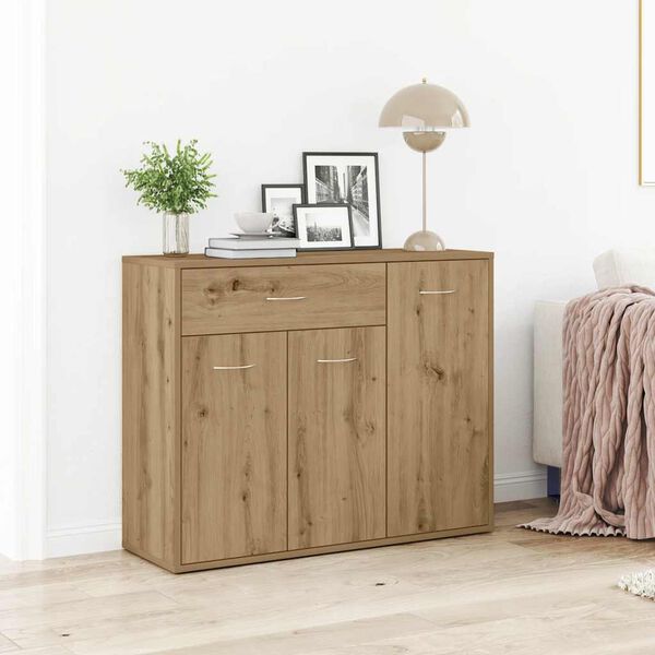 vidaXL Sideboard Artisan-Eiche 88x30x70 cm Holzwerkstoff