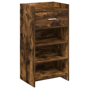 vidaXL Schuhschrank Ger&auml;ucherte Eiche 48 x 36 x 92 cm Holzwerkstoff
