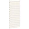 vidaXL Doppelrollo Marmorbeige 110x230cm Stoffbreite 105,9 cm Polyester