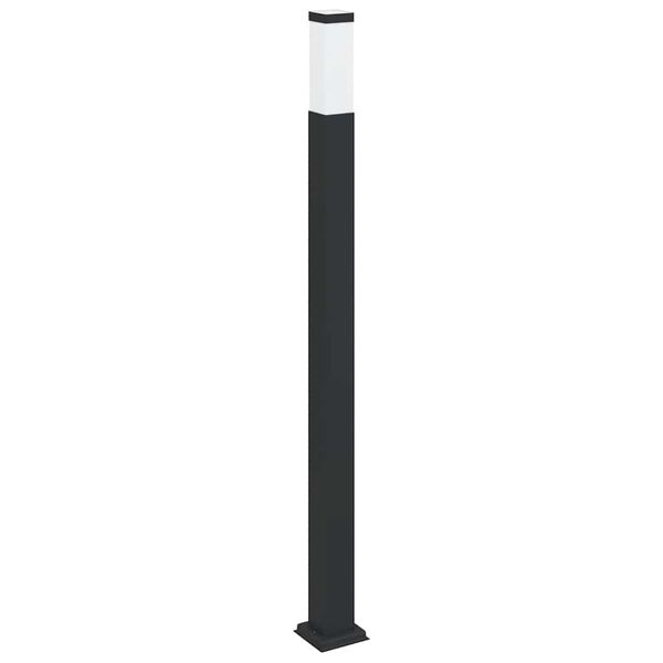 vidaXL Pollerleuchte 110 cm Schwarz IP44