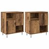 vidaXL Sideboard 2 stk. Altholz 60 x 35 x 70 cm