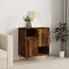 vidaXL Sideboard Räuchereiche 60x35x70 cm Holzwerkstoff