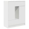 vidaXL Sideboard mit Schubladen und T&uuml;ren Wei&szlig; 73x31x90 cm