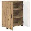 vidaXL Badezimmerschrank mit Speicher Artisan-Eiche 60 x 35 x 80 cm