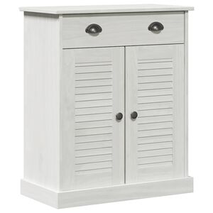 vidaXL Badezimmerschrank VIGO Wei&szlig; und Antikwei&szlig; 68 x 34 x 80 cm