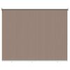 vidaXL Au&szlig;enrollo 90% UV-Block Taupe 180 x 140 cm HDPE
