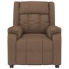 vidaXL Relaxsessel Braun Stoff