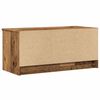 vidaXL TV-Schrank Altholz-Optik 80x35x36,5 cm Holzwerkstoff