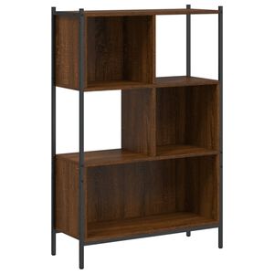 vidaXL B&uuml;cherregal Braun Eichen-Optik 72x28x109 cm Holzwerkstoff