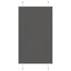 vidaXL Plissee Schwarz 80x150 cm Stoffbreite 79,4 cm Polyester