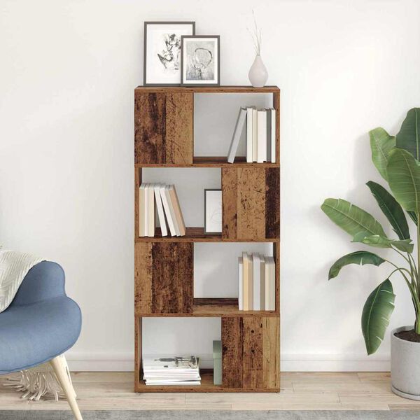 vidaXL TV-Schrankset Braun 60 x 24 x 125,5 cm Holzwerkstoff