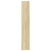 vidaXL Bücherregal Sonoma-Eiche 40x24x143 cm Holzwerkstoff