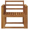 vidaXL Outdoor-Sofa Massivholz Akazie Natur