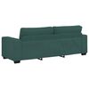vidaXL 3-Sitzer-Sofa Dunkelgr&uuml;n 180 cm Stoff