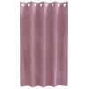 vidaXL Verdunkelungsvorh&auml;nge 2 pcs Dunkelrosa 140 x 140 cm Samt