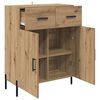 vidaXL Sideboard Artisan-Eiche 69,5 x 34 x 90 cm Holzwerkstoff
