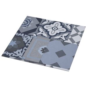 vidaXL Bodenplanken 5,11 m&sup2; 55 pcs PVC Buntes Muster