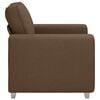 vidaXL Sofa Braun 100 x 80 x 82 cm Stoff