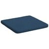 vidaXL Sitzkissen 4 pcs Blau 40 x 40 x 3 cm Stoff