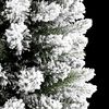 vidaXL K&uuml;nstlicher Weihnachtsbaum mit 150 LEDs mit St&auml;nder Wei&szlig; 150 cm