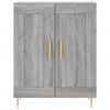 vidaXL Highboard Grau Sonoma 69,5x34x180 cm Holzwerkstoff