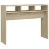 vidaXL Konsolentisch Sonoma-Eiche 105x30x80 cm Holzwerkstoff