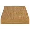 vidaXL Wandregal Wandmontiert 2 pcs Beige 50 x 23 x 4 cm Holzwerkstoff