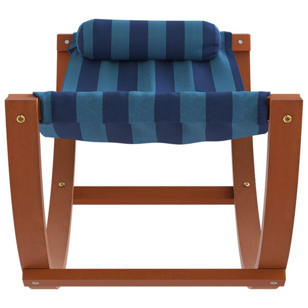 vidaXL Schaukelhängematte für Kinder Blau Streifen Stoff