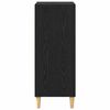 vidaXL Sideboard Schwarz Eichen-Optik 57 x 35 x 89,5 cm Holzwerkstoff