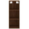 vidaXL Highboard Braun Eichen-Optik 34,5x34x180 cm Holzwerkstoff