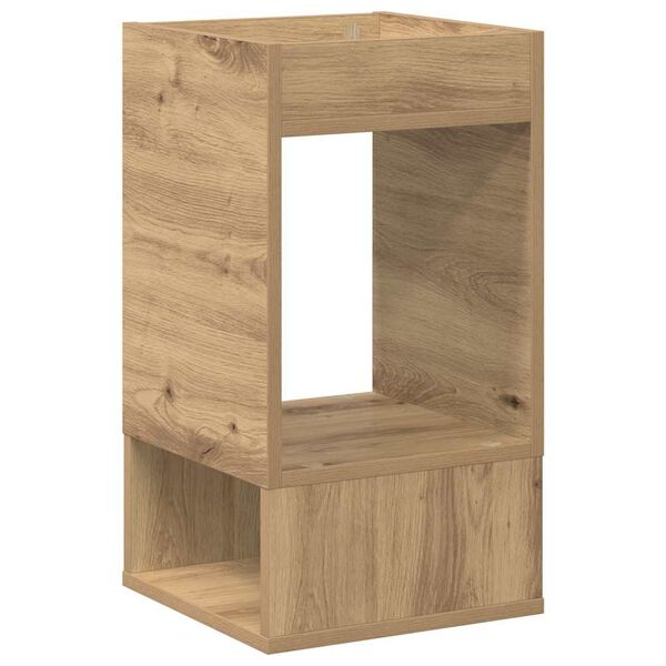 vidaXL Beistelltisch Artisan-Eiche 30 x 30 x 56 cm Holzwerkstoff