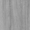 vidaXL Schreibtisch mit Stauraum Grau Sonoma 100x40x73 cm