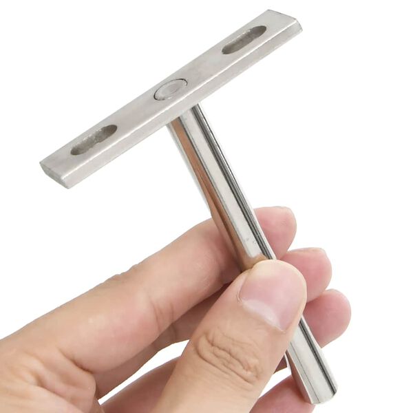 vidaXL Regalträger Schwebend 12 Stk. Unsichtbar Ø10x100 mm