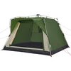 vidaXL Campingzelt 4 Personen Grün Quick Release