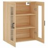 vidaXL Wandschrank Sonoma-Eiche 69,5x34x90 cm