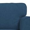 vidaXL Sofa Set 2 pcs Blau 155 x 82 x 80 cm Stoff