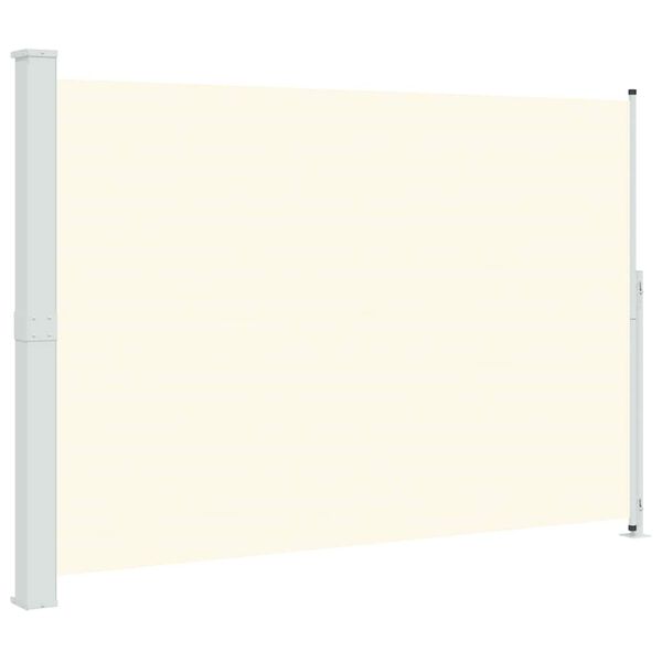 vidaXL Seitenmarkise Ausziehbar 200x300 cm Creme