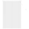 vidaXL Venetianer Jalousie Verstellbar Wei&szlig; 150 x 90 cm PVC
