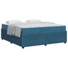 vidaXL Bettrahmen Blau 180 x 200 cm Stoff